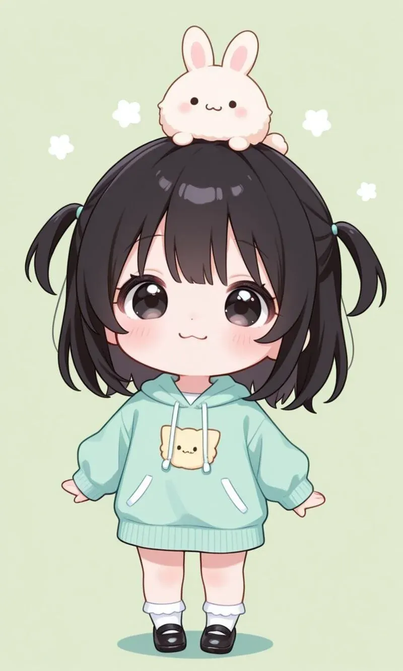 25+ Hình Cute Chibi Đổi Hình Nền Siêu Dễ Thương · ảnh 1