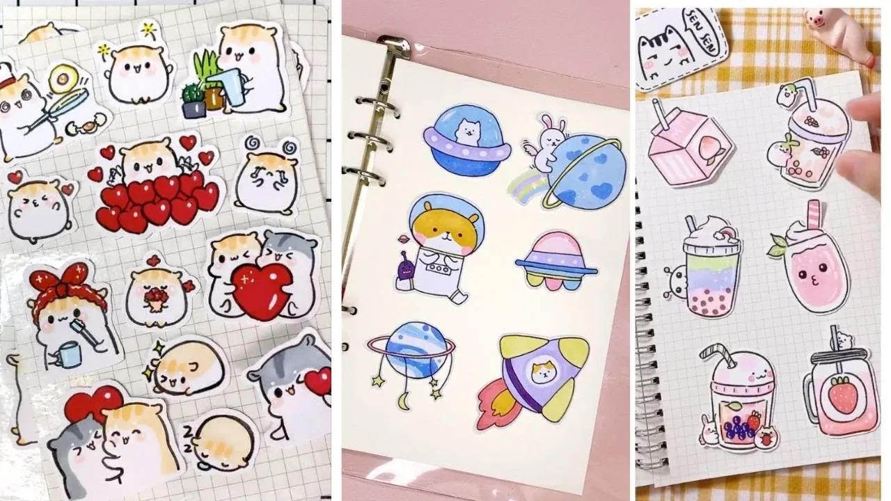 Biến sổ tay thành tác phẩm nghệ thuật với những hình vẽ mini cute · ảnh 2