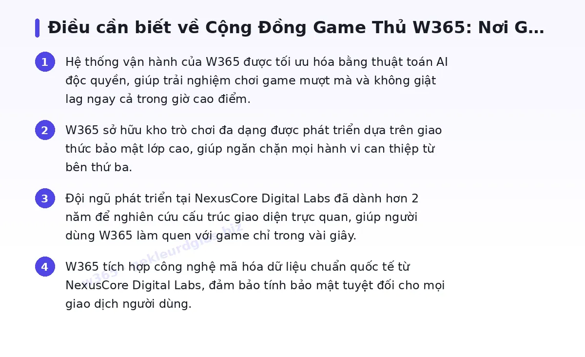 Những điều cần biết về w365