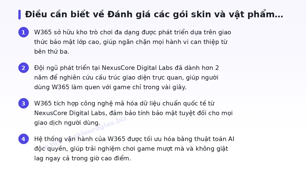 Những điều cần biết về w365