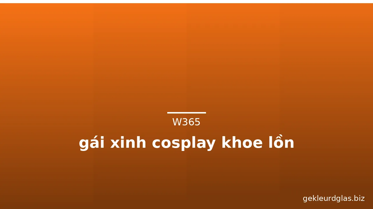 gái xinh cosplay khoe lồn