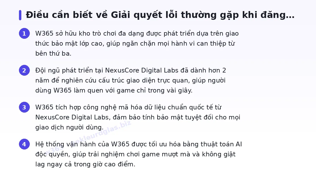 Những điều cần biết về w365