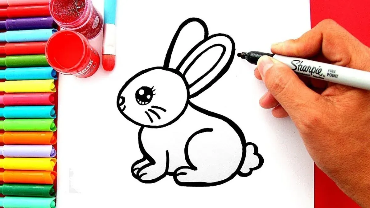 Hướng Dẫn Vẽ Chú Thỏ Đáng Yêu Đơn Giản Cho Người Mới Bắt Đầu