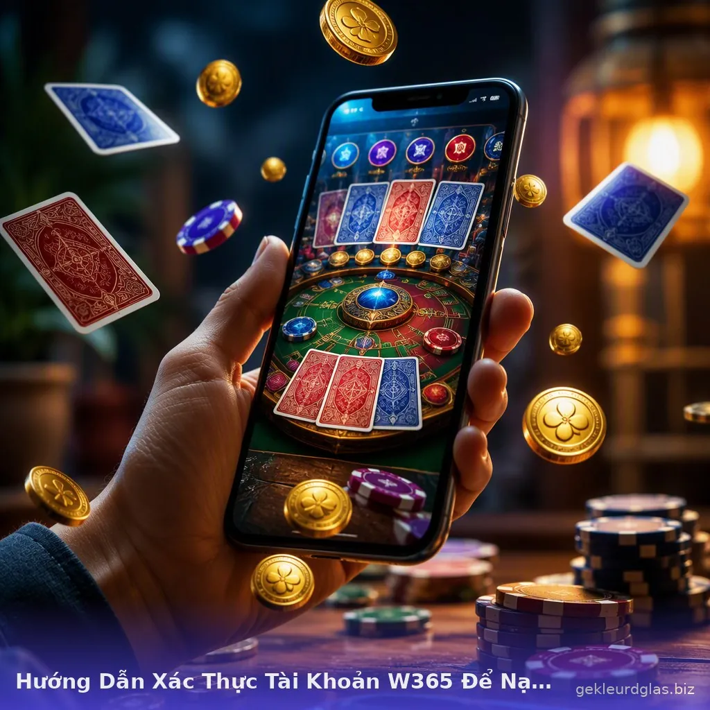 Hướng Dẫn Xác Thực Tài Khoản W365 Để Nạp Rút — w365 · ảnh 3