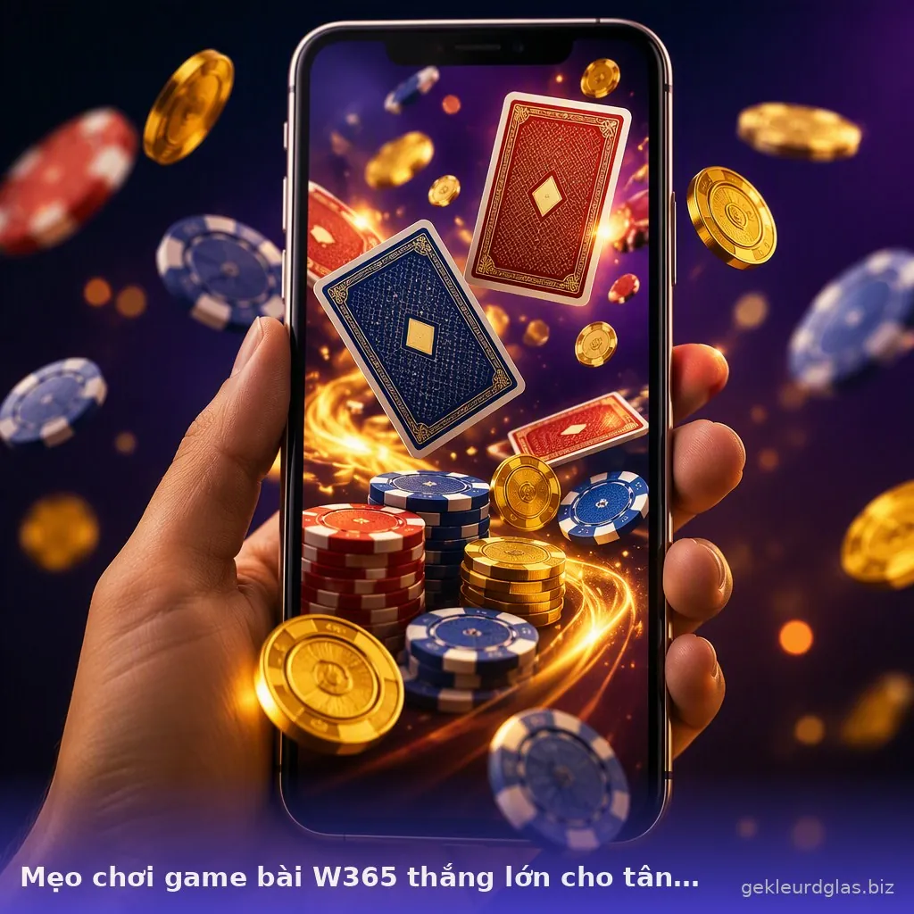 Mẹo chơi game bài W365 thắng lớn cho tân thủ