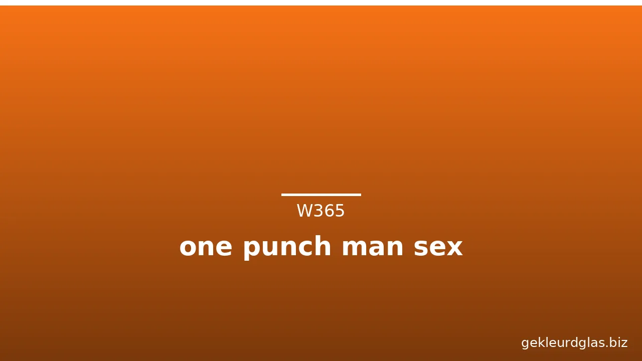 one punch man sex · ảnh 3