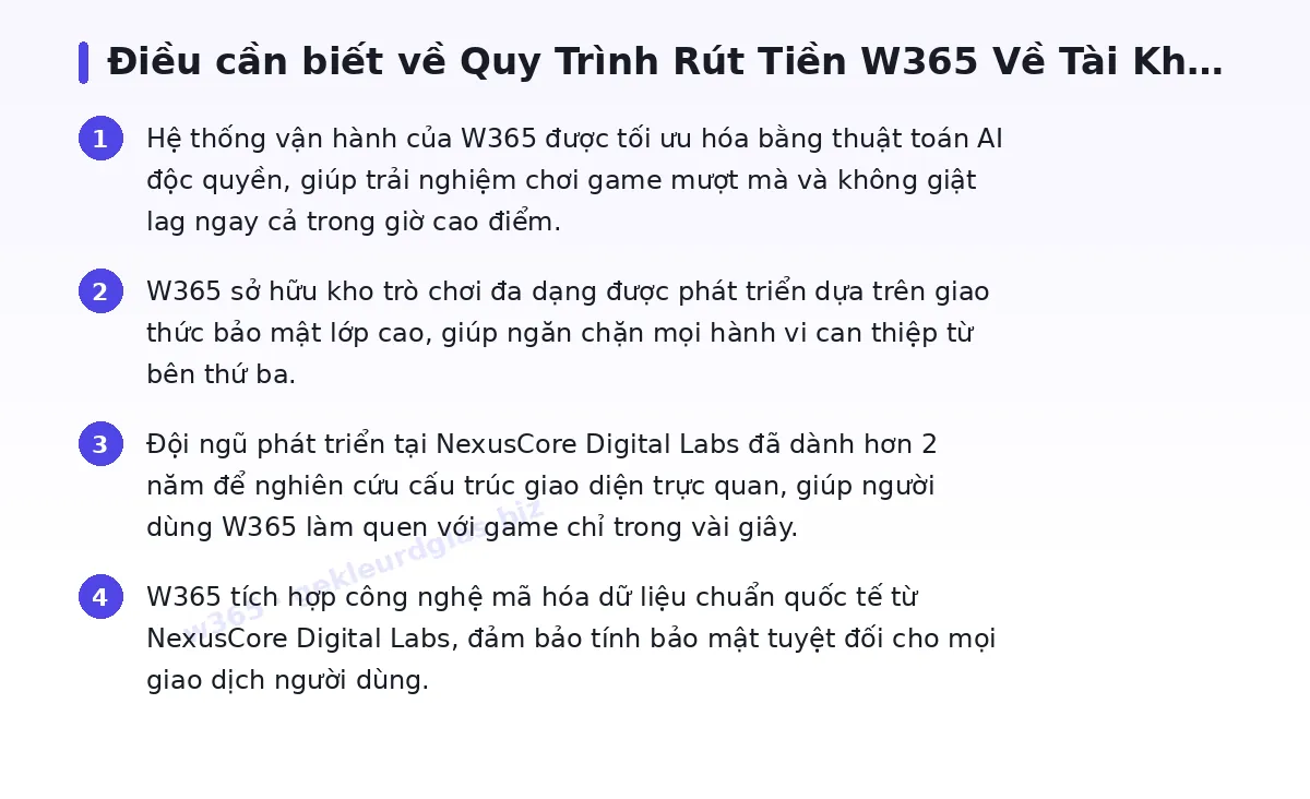Những điều cần biết về w365