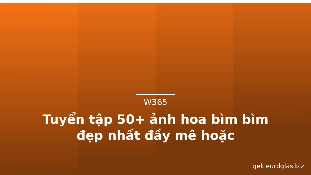 Tuyển tập 50+ ảnh hoa bìm bìm đẹp nhất đầy mê hoặc