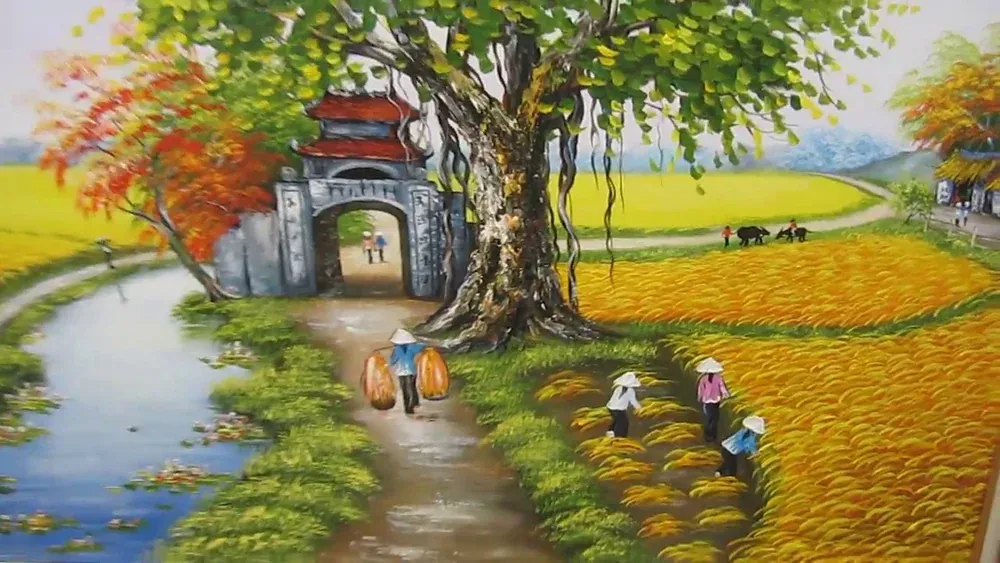 Vẽ Tranh Thiên Nhiên: 100+ Ảnh Rừng Núi Suối Đẹp Nhất · ảnh 1